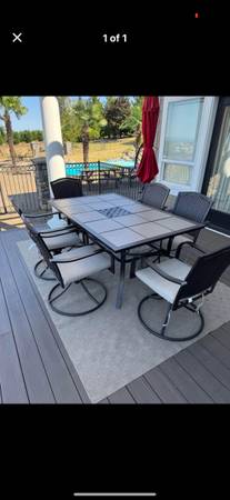 9 PIECE PATIO DINING SET 1