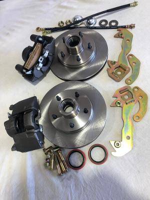 1965-1968 IMPALA FRONT DISC BRAKE KIT FITS ORIG WHEELS 1
