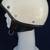 Vintage Bell Shorty Helmet Toptex White with Silver Metal Flake 1960's 4 thumbnail