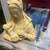Vintage  antique Italian resin Madonna statue 3 thumbnail