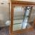 Oak Curio Cabinet with a Light,2 glass Shelves & Glass Side Doors 2 thumbnail