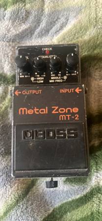 Boss Metal Zone pedal 1
