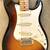 1986 Squier Bullet 1 ST-3 Japan Sunburst Electric Guitar Maple Neck 2 thumbnail