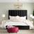 Black Velvet Headboard & Bed Frame - Queen Size 1 thumbnail