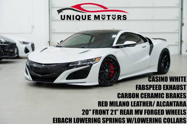 2017 Acura NSX AWD All Wheel Drive Electric  Coupe 1