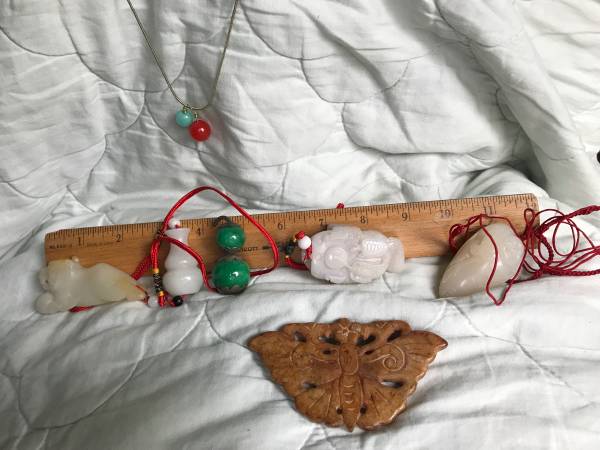 Various Jades Jadeite Different Shapes 18 Each 1