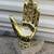 resin hamsa hand palmistry palm reading evil eye boho statuette decor 1 thumbnail