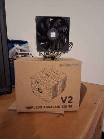 Thermalright Peerless Assassin 120 SE V2 CPU Cooler, Dual Tower, 1850R 1