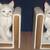 White LEFTON Persian Ceramic Cat Bookends 1 thumbnail
