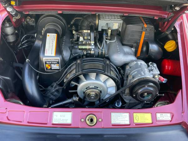 1989 PORSCHE 911 CAB PRISTINE 68000 MILES - $67,000 (Agoura hills)63615888116995122