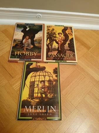 THE YOUNG MERLIN TRILOGY by JANE YOLEN - hardcover set 1