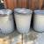 Vintage 30 - 45 Gallon Trash Cans Steel Galvanized with Lid 1950’s 60 2 thumbnail