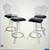 Vintage Mid Century Hill Manufacturer Lucite & Chrome Swivel Bar Stools 6 thumbnail