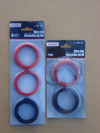 TEN NEW SETS OF TOOL BENCH WIRE 1