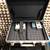Effects/pedal brushed aluminum carrying case 1 thumbnail