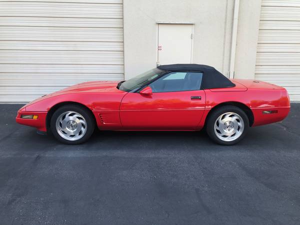 ¡1996 Chevrolet Corvette 2d Descapotable! ¡Excelente estado! - $12,995 (dublin / pleasanton / livermore)63654700540161123