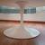 Beautiful Vintage Knoll Round Marble Coffee Table by Eero Saarinen. 3 thumbnail