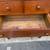 Antique Federal style chest of drawers with open bookcase hutch 17 thumbnail