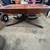 Vintage leather top coffee table and matching end tables 1 thumbnail