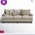 Freda 96'' Upholstered Sofa Reversible Cushions Throw Pillows 3 thumbnail
