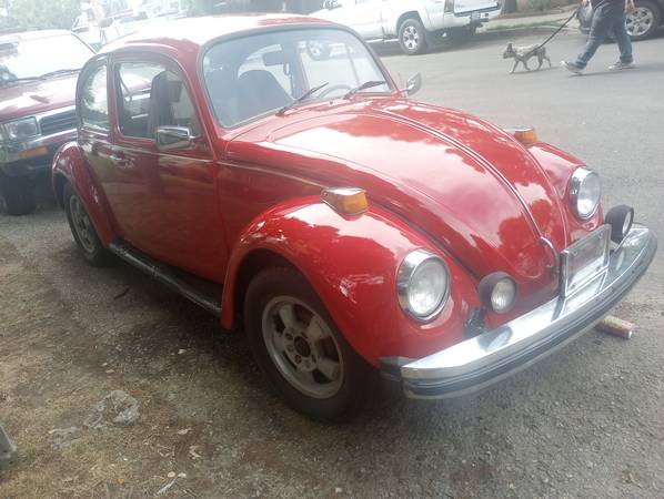 ** 1974 VW Bug Classic Rebuilt 1600 dual port eng. XLNT! A/C! More! - $6,450 (Smog exempt! see ine Chatsworth)63624583005571121