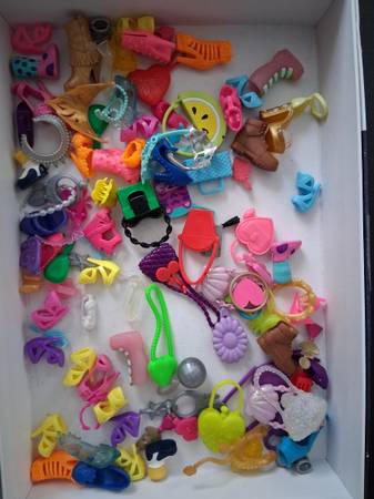 Barbie Shoes, Purses and Earrings Etc. 1