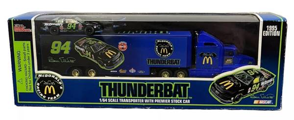 THUNDERBAT 1/64 Scale Transporter With Premier Stock Car 1995 Edition 1
