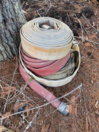 Used fire hoses 1