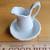 Pitcher/bowl, miniature ceramic white 1 thumbnail