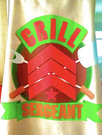 Grilling apron 🥩🦀🍗🌶️🌽 1