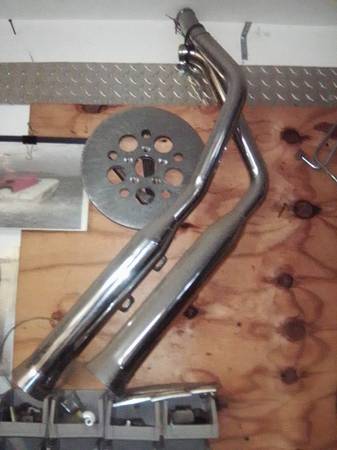 Brand New HD Softail Exhaust Pipes 1