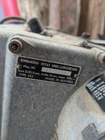 Rotax 340 engine 1