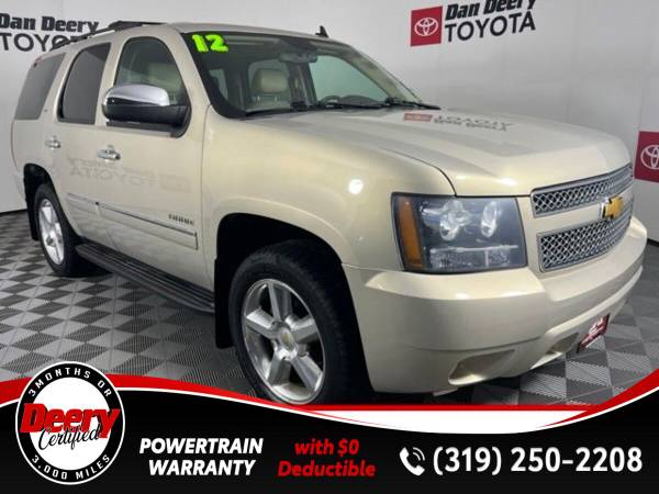 Used 2012 Chevrolet Tahoe LTZ Gold Mist Metallic 1