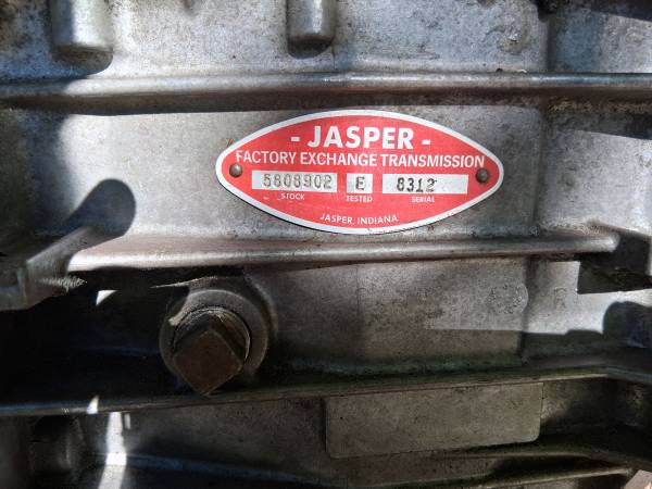 Jasper rebuilt 5 speed 1