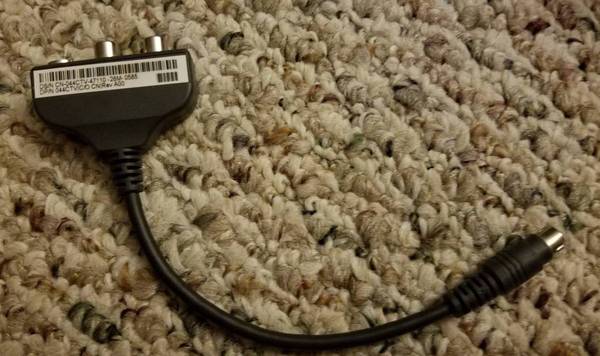 Dell video audio (S-audio) adapter cable 1