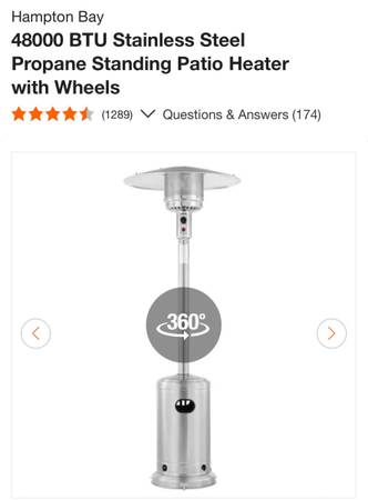 Hampton Bay Outdoor Heater 1