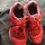 Slightly - Distressed Women’s Orange New Balance Sneakers (680V5 Tech 1 thumbnail