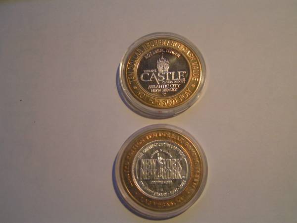 Silver Casino Coins 1