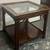 Elegant Wood & Glass End Table – Display Side Table – $75 2 thumbnail