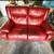 Maroon electric leather couch…. Manual love seat 2 thumbnail