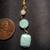 Turquoise dangle earrings 3 thumbnail