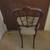 Lovely vintage chair with embroidered seat in great condition! 2 thumbnail