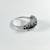 14K White Gold Sapphire and Diamond Ring 2 thumbnail