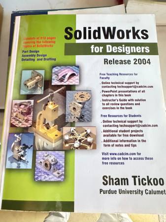 SOLIDWORKS FOR DESIGNERS RELEASE 2004 By Sham Tickoo 1