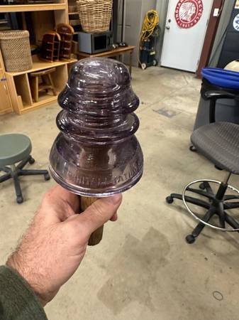 Whitall Tatum No 1  purple insulator 1