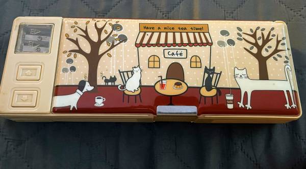 Pencil Case For Elementary School Students, Girls, Double-Sided 1