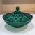 The Vintage Indiana Glass Emerald Green Candy Dish 1 thumbnail