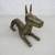 Vintage Solid Brass Dog Figurine 9 1/2" Length 3 thumbnail