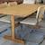 Maple Trestle Base Dining Table 2 thumbnail