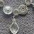 Art Nouveau style Crystal Necklace 2 thumbnail